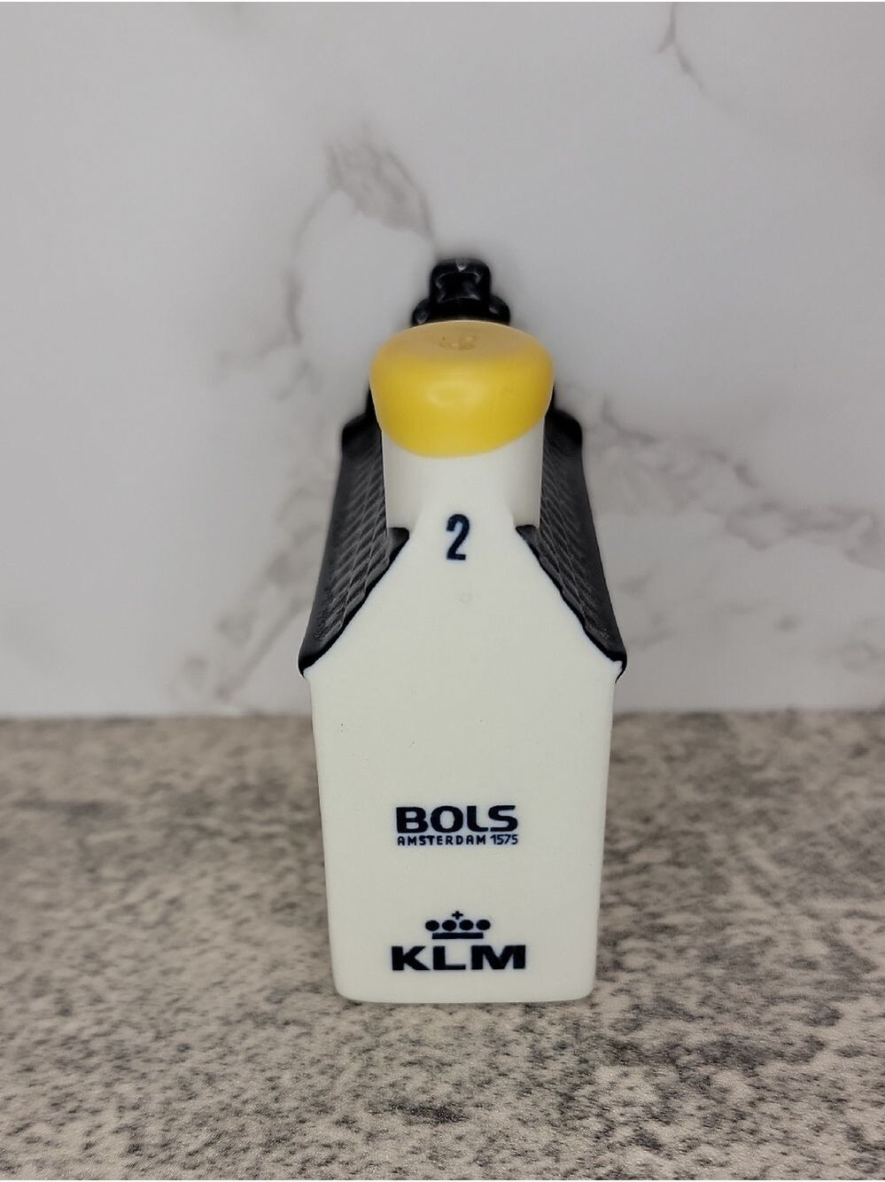 Vintage KLM Blue Delft House #2 by BOLS The Five Flies Restaurant - Picture 5 of 9